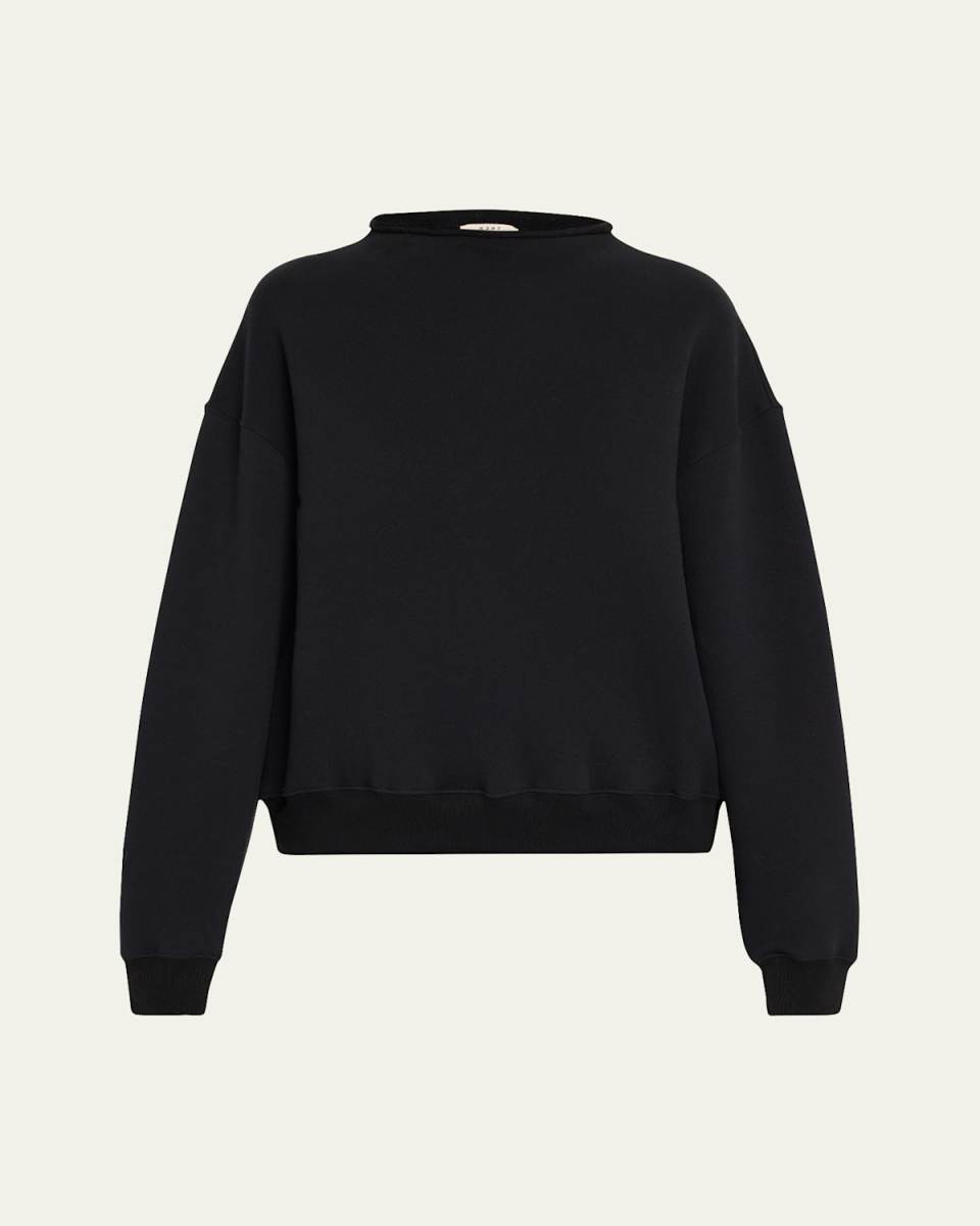 Rolled Neck Sweatshirt